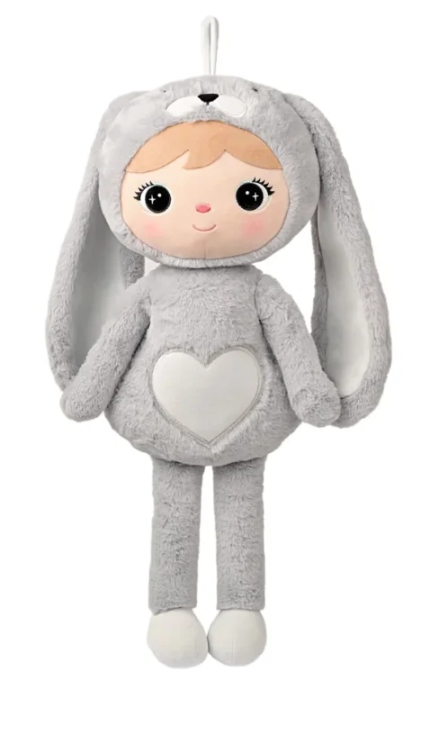 Mojkáčik - Bábika králik sivá XL 70 cm