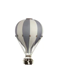 Dekorační létající balón šedo/béžová – dekorace do dětského pokoje
