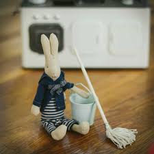 Mop + vedro Maileg