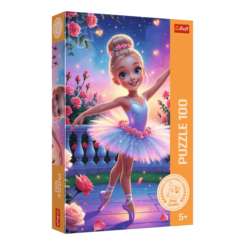 Puzzle 100 – Baletnica | Elegantné puzzle pre deti aj dospelých