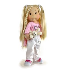 Trampky pre bábiku trblietavé