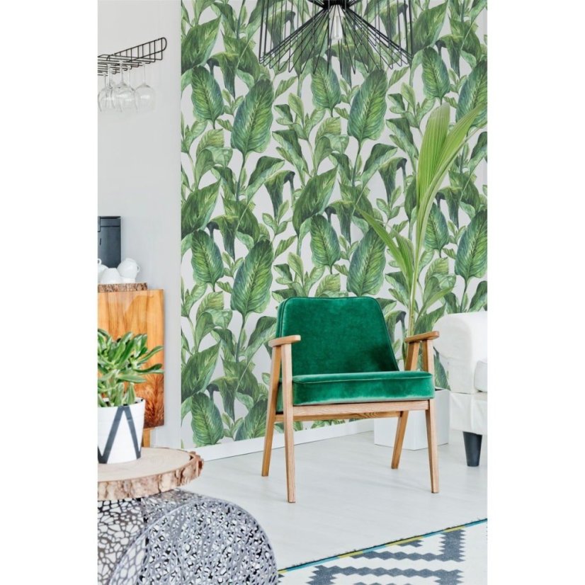 Tapeta listy 280x50 cm