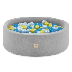 Suchý bazén pro děti 90 x 30 cm + 200 míčků – pro kluky