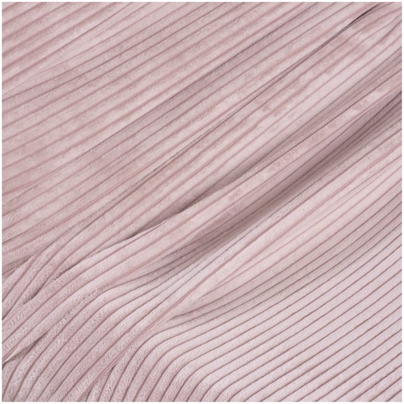 Dětské ergonomické křeslo MOONI – světle růžová, prémiový manšestr