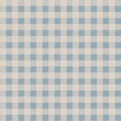 Tapeta klasická mriežková modro krémová 280×50 cm