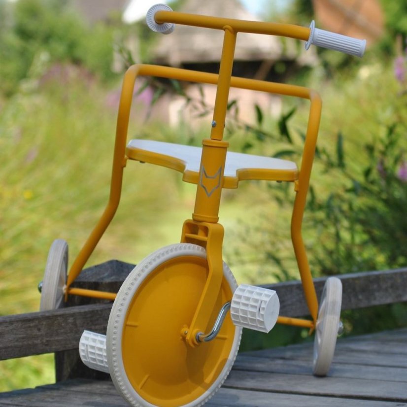 Detská trojkolka foxrider žltá