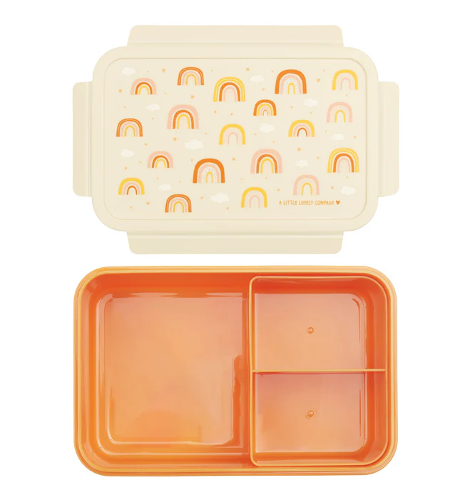 Bento obědář pro děti Duha - praktický box na jídlo do školy