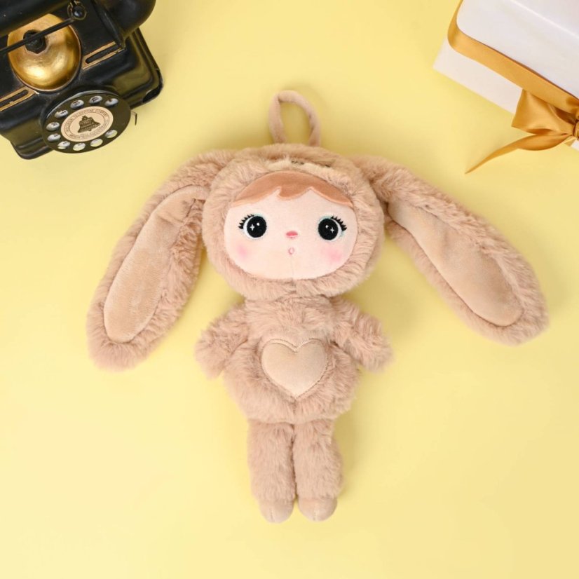 Usínáček - Panenka králík hnědá mini 30 cm