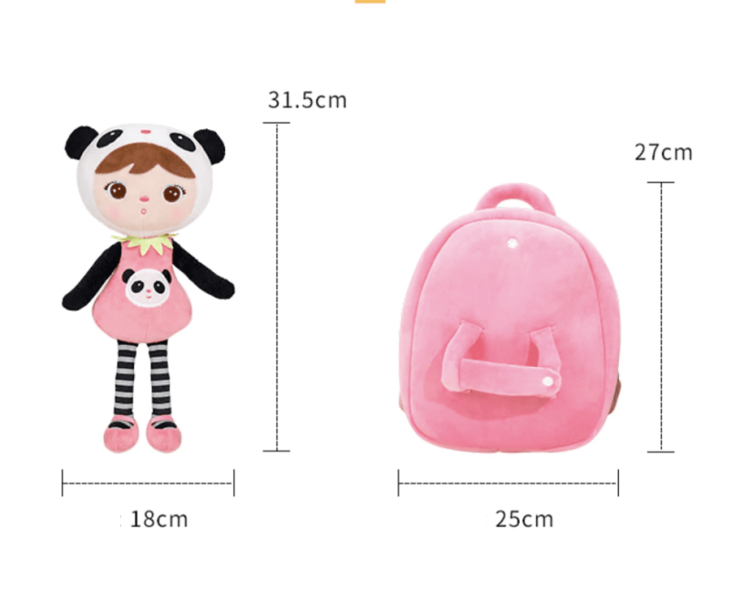 Dětský batoh panda 30 cm