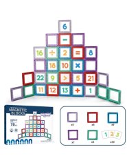Edukativní magnetická stavebnice WOOPIE – Učení čísel 70 ks