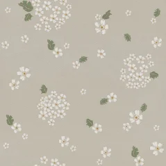 Tapeta bielej kytice 280x50 cm