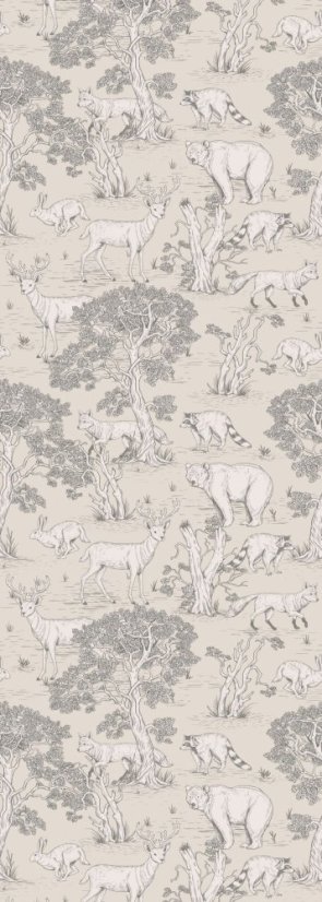 Tapeta zvieratá 280×100 cm