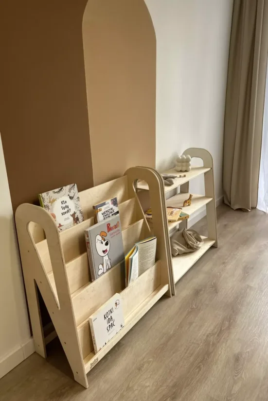 Dětská knihovna střední - Barva: Bílá