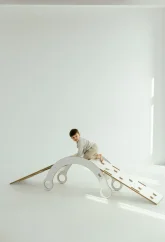 Lezecká souprava 3v1 velká – houpačka, skluzavka a lezecká stěna