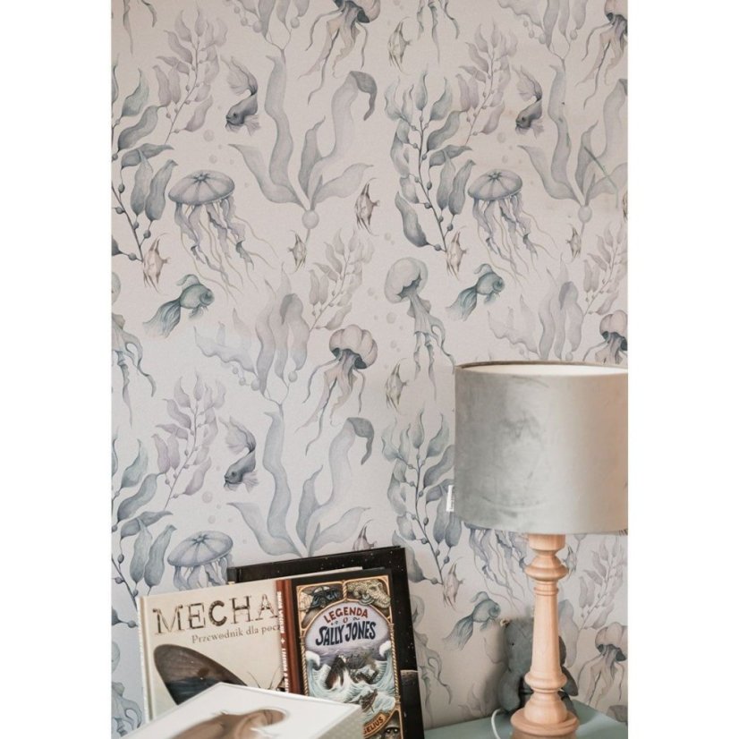 Tapeta magie oceánu béžová 280×100 cm