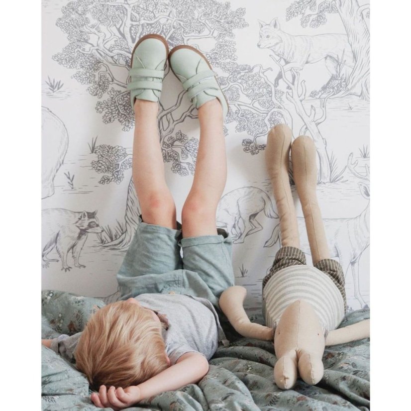 Tapeta černobílá zvířata 280x100 cm