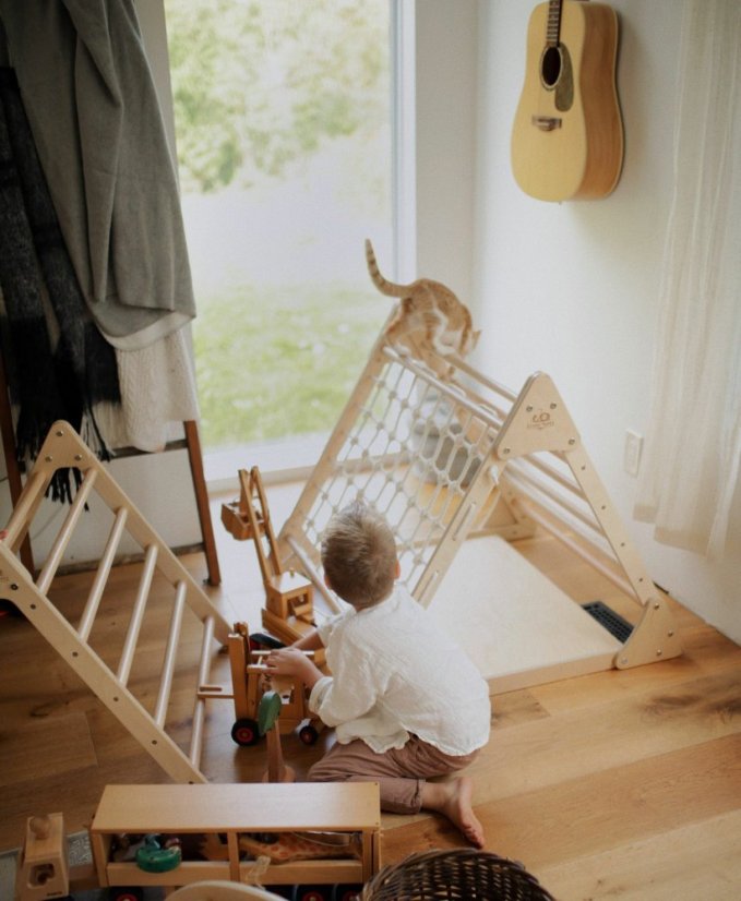 Montessori Piklerový trojitý veľký lezecký trojuholník