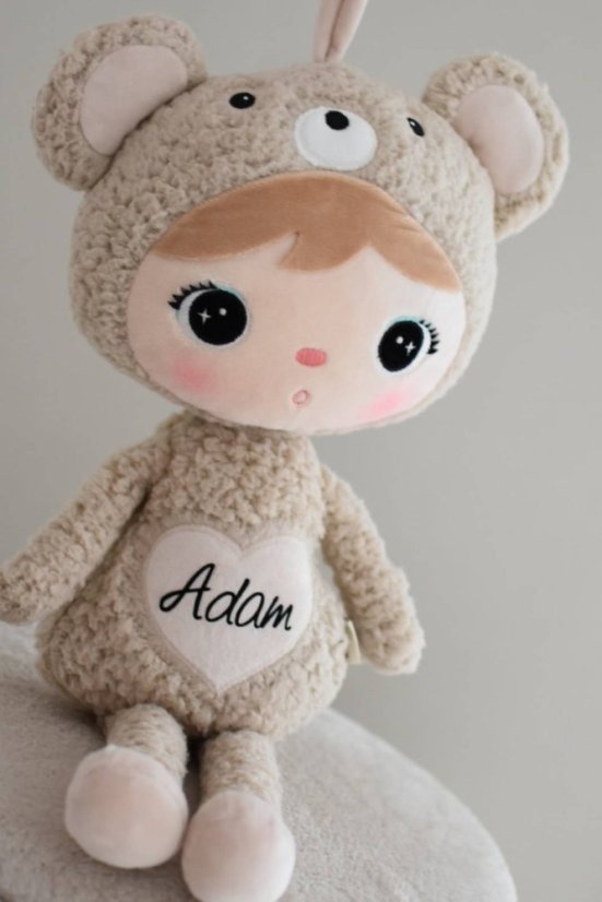 Mojkáčik - medvedík béžový 48 cm