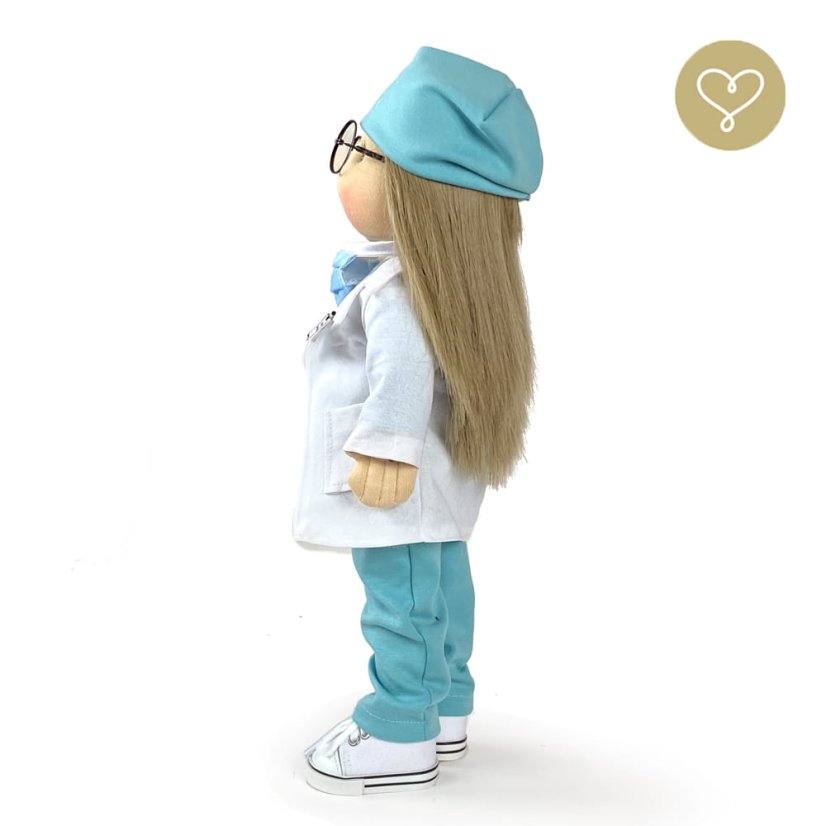 Bábika lekárka Alexandra 40 cm - Varianty bábik: Varianta 1