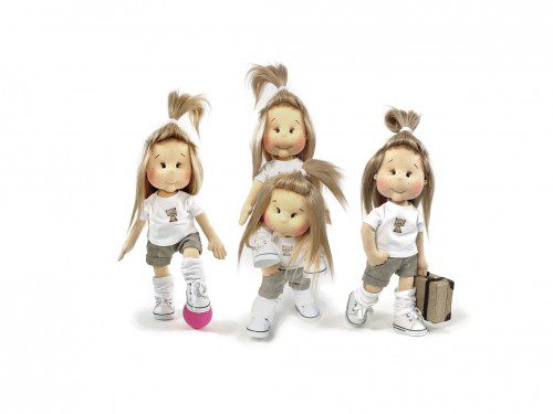 Bábika Coco 40 cm - Varianty bábik: Varianta 2