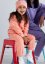 Dětská mikina s kapucí lososová - Velikost oblečení: 110/116 (4-6r)