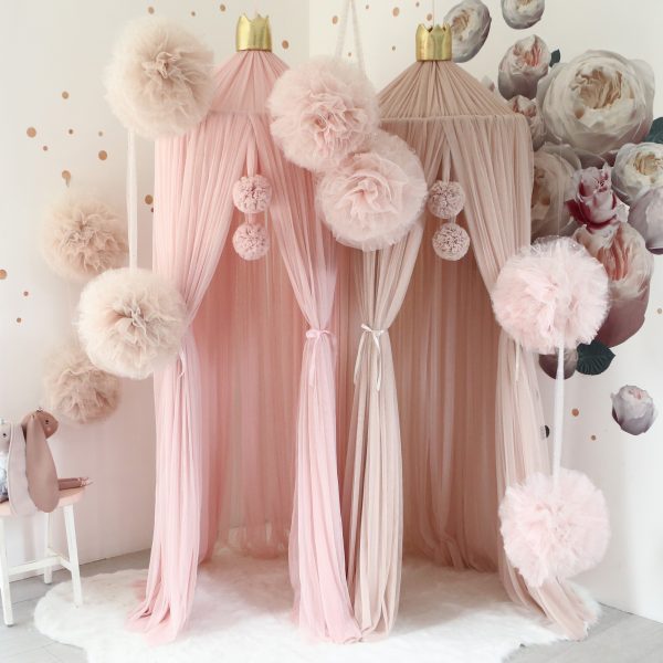 Velká třpytivá girlanda Pom Champagne