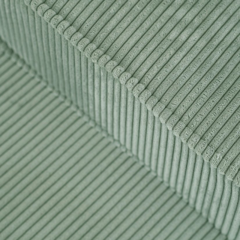 Detské polohovacie kreslo, 150x60x25 cm, prémiový zelený manšester