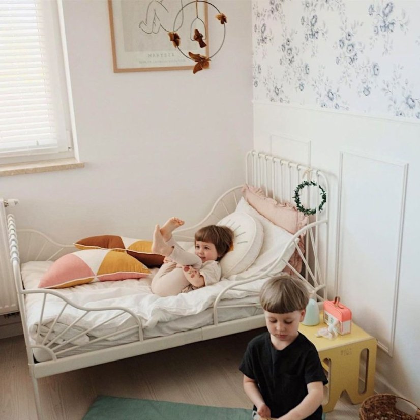 Tapeta modré růže 280x50 cm