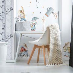 Samolepka do detskej izby malá pouličná myš sada