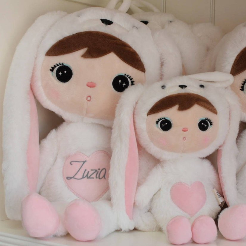 Mojkáčik - Bábika zajačik krémová mini 30 cm