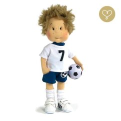 Bábika futbalista David 40 cm