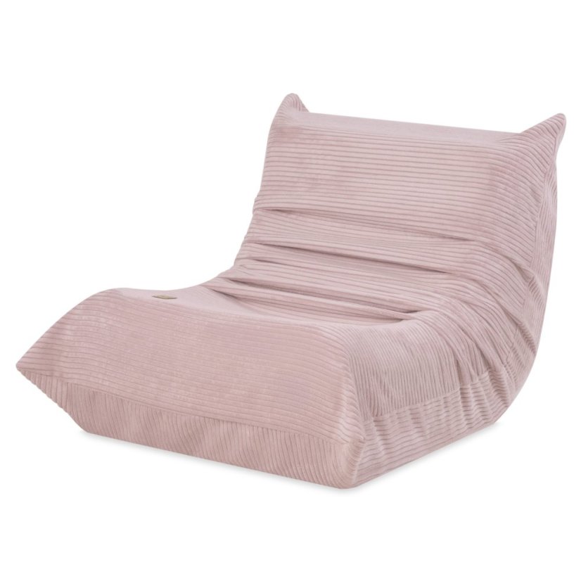 Dětské ergonomické křeslo MOONI – béžová, prémiový manšestr