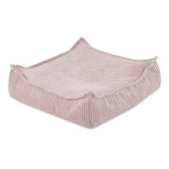 Podlahový puf menčester ružová
