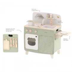 Veľká drevená kuchyňa PolarB – detská kuchynka s doplnkami