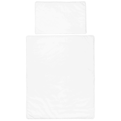 Sada do postieľok s čipkou biela 50x65cm
