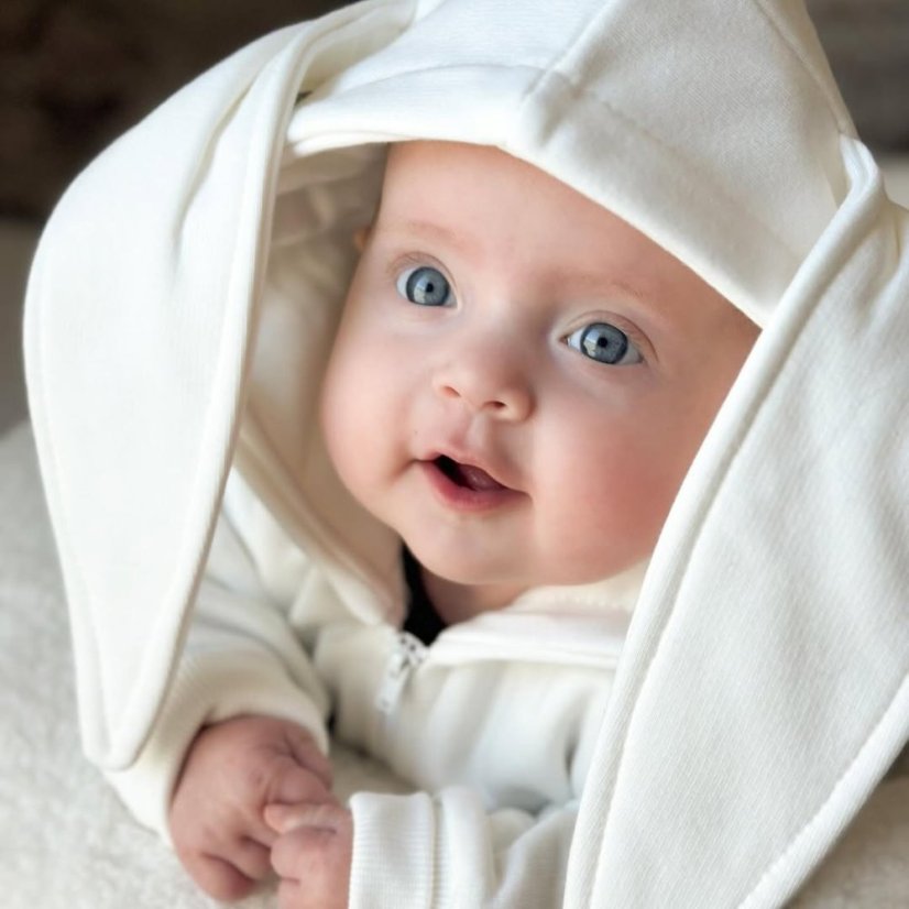 Dárek pro miminko se jménem – růžová panenka + overal - Velikost oblečení: 86/92 (12-24M)