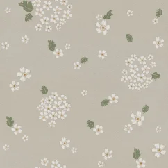 Tapeta bielej kytice 280x50 cm