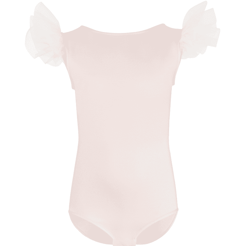 Detské body Ballerina púdrovo ružová - Veľkosť oblečenia: 134/140 (8-10r)