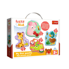 Moje první puzzle Zvířátka | Velké puzzle pro děti od 2 let