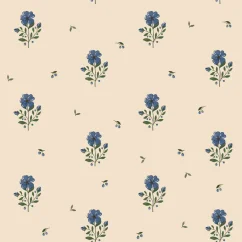 Tapeta rozprávkovej vintage kvety 280×50 cm