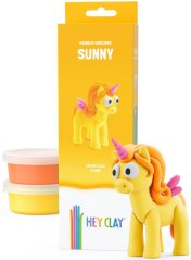 Hey Clay jednorožec žltý – Vytvorte si roztomilú figúrku