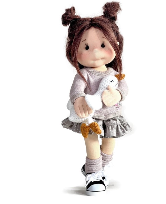 Bábika Izabela 40cm - Varianty bábik: Varianta 1