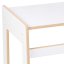 Montessori detský stolík, 3 úrovne detail – biela drevená súprava - DaDaboom