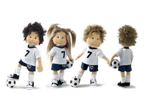 Bábika futbalista David 40 cm