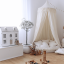 Baldachýn bavlněný Boho vanilka maxi 70 cm