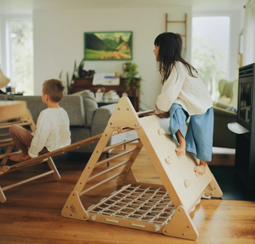 Montessori Piklerový trojitý veľký lezecký trojuholník
