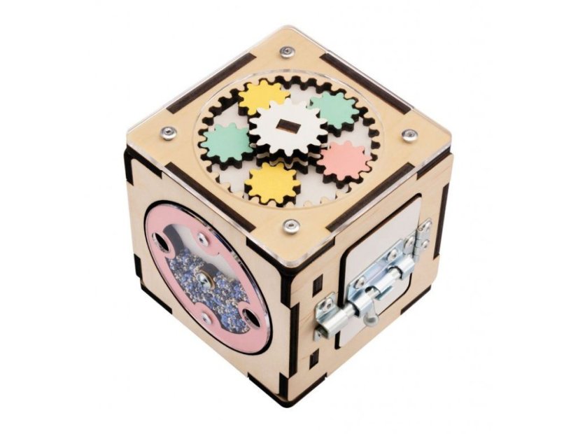 Montessori kocka Activity Board
