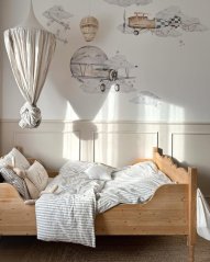 Nálepky na stenu do detskej izby – Lietadlá Mágia je všade