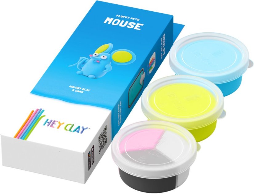 Hey Clay myš – Vytvořte si roztomilou figurku