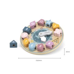 Hodiny na triedenie tvarov